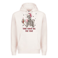Pale Pink true crime all the time Premium Hoodie - MaliasSmallBusiness