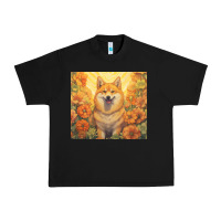 Black shiba inu Urban Heavy Tee - Unal Design