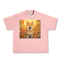 Salmon shiba inu Urban Heavy Tee - Unal Design
