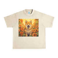 Sandshell shiba inu Urban Heavy Tee - Unal Design