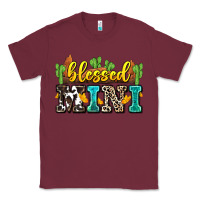 Burgundy blessed mini Classic Tee - Zillion Design Studio