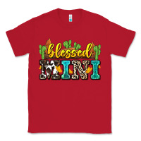 Red blessed mini Classic Tee - Zillion Design Studio