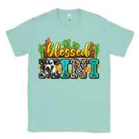 Seafoam blessed mini Classic Tee - Zillion Design Studio