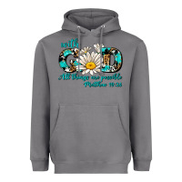 Storm with god all things are possible daisy Heavyweight Hoodie - AdoDesignShop
