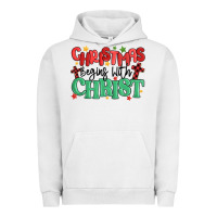 Pigment Lunar Rock christmas begins with christ Urban Hoodie - MaliasSmallBusiness