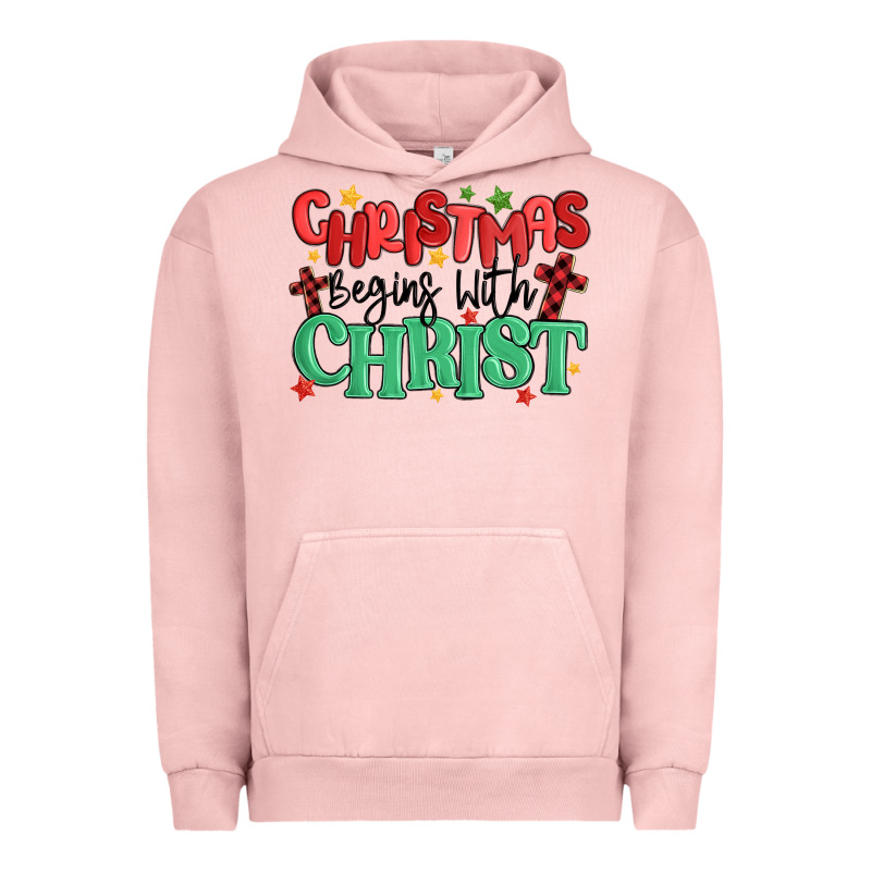 Christmas Begins With Christ Urban Hoodie by MaliasSmallBusiness | Teevron