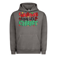 Pigment Tornado christmas begins with christ Urban Hoodie - MaliasSmallBusiness