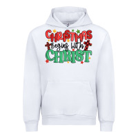 White christmas begins with christ Urban Hoodie - MaliasSmallBusiness