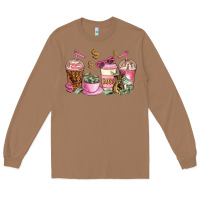Toasted Coconut boss lady coffee cups Long Sleeve Tee - AdoDesignShop