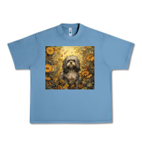 Pebble Blue shih tzu Urban Heavy Tee - Unal Design