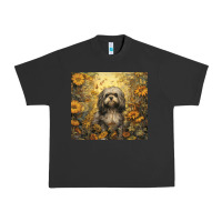 Pigment Black shih tzu Urban Heavy Tee - Unal Design