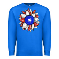 True Royal sunflower puerto rico flag Premium Sweatshirt - JahusDesignShop