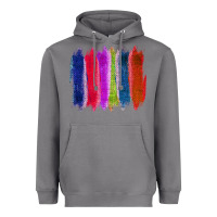 Storm Colored Jute Brush Strokes Heavyweight Hoodie - Bettercallsaul