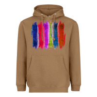 Toasted Coconut Colored Jute Brush Strokes Heavyweight Hoodie - Bettercallsaul