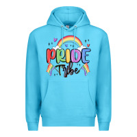 Ocean Blue pride tribe Premium Hoodie - MaliasSmallBusiness