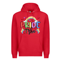 Red pride tribe Premium Hoodie - MaliasSmallBusiness