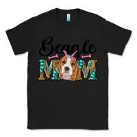 Black western beagle mom Classic Tee - RanaPortraitStore