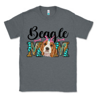 Charcoal Heather western beagle mom Classic Tee - RanaPortraitStore