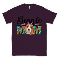 Plum western beagle mom Classic Tee - RanaPortraitStore