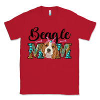 Red western beagle mom Classic Tee - RanaPortraitStore