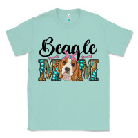 Seafoam western beagle mom Classic Tee - RanaPortraitStore