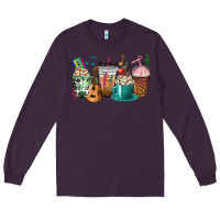 Plum music teacher coffee cups Long Sleeve Tee - texasbilliewilder