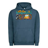 Pigment Midnight Navy transportation squad Urban Hoodie - NancyCooperArtShop