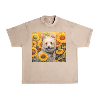 French Oak westie Urban Heavy Tee - Unal Design