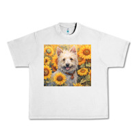 Lunar Rock westie Urban Heavy Tee - Unal Design