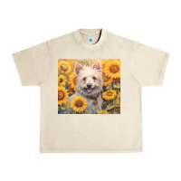 Sandshell westie Urban Heavy Tee - Unal Design