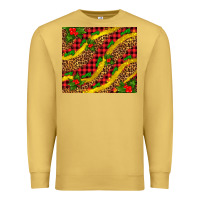 Antique Gold merry with mistletoe Premium Sweatshirt - AdoDesignShop