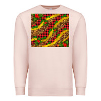 Pale Pink merry with mistletoe Premium Sweatshirt - AdoDesignShop