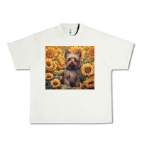 Pistachio yorkshire terrier Urban Heavy Tee - Unal Design