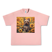 Salmon yorkshire terrier Urban Heavy Tee - Unal Design