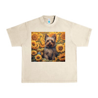 Sandshell yorkshire terrier Urban Heavy Tee - Unal Design