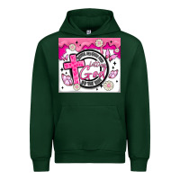 Forest Green doing my best and letting god Urban Hoodie - MaliasSmallBusiness