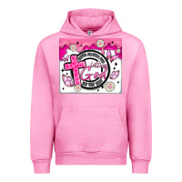 Fuchsia Pink doing my best and letting god Urban Hoodie - MaliasSmallBusiness