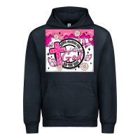 Navy doing my best and letting god Urban Hoodie - MaliasSmallBusiness