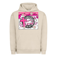 Pigment French Oak doing my best and letting god Urban Hoodie - MaliasSmallBusiness