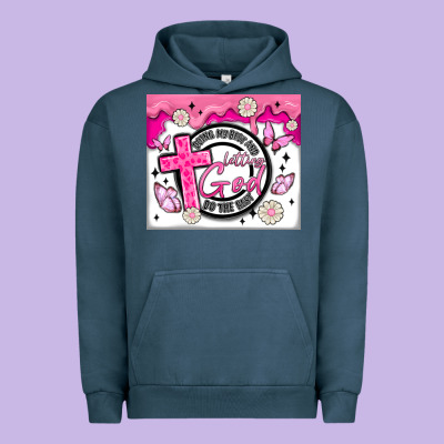 Doing My Best And Letting God Urban Hoodie Designed By Maliassmallbusiness