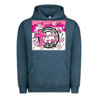 Pigment Midnight Navy doing my best and letting god Urban Hoodie - MaliasSmallBusiness