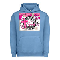 Pigment Pebble Blue doing my best and letting god Urban Hoodie - MaliasSmallBusiness