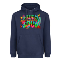 Navy salty soul Heavyweight Hoodie - AdoDesignShop