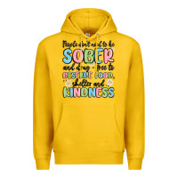 Lemon people dont need to be sober and drugfree to deserve food Premium Hoodie - MaliasSmallBusiness