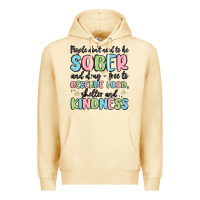 Pina Colada people dont need to be sober and drugfree to deserve food Premium Hoodie - MaliasSmallBusiness