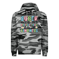 Slate Camo people dont need to be sober and drugfree to deserve food Premium Hoodie - MaliasSmallBusiness