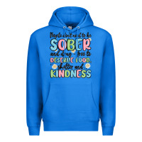True Royal people dont need to be sober and drugfree to deserve food Premium Hoodie - MaliasSmallBusiness