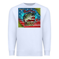 White reel cool dad fishing Premium Sweatshirt - Jasminsmagicworld