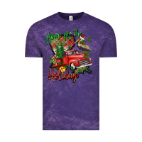 Cloud Purple home for the holidays louisiana Vintage Tee - BarkalooDesign