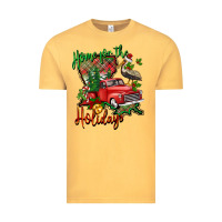 Vintage Mustard home for the holidays louisiana Vintage Tee - BarkalooDesign